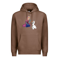 Chestnut olaf and  elsa Premium Hoodie - linhVisuals