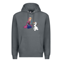 Rock olaf and  elsa Premium Hoodie - linhVisuals