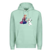 Seafoam olaf and  elsa Premium Hoodie - linhVisuals