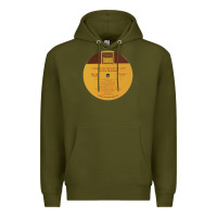 Army Green death s dynamic shroud wmv i ll try living like this 43547221 Premium Hoodie - linhVisuals