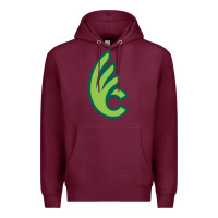 Burgundy wilmington college quaqers Premium Hoodie - linhVisuals