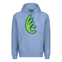 Colony Blue wilmington college quaqers Premium Hoodie - linhVisuals