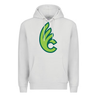 Dove Grey wilmington college quaqers Premium Hoodie - linhVisuals