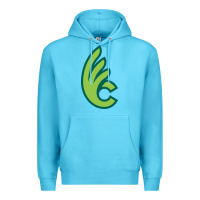 Ocean Blue wilmington college quaqers Premium Hoodie - linhVisuals