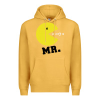 Mustard Mr Pacman Premium Hoodie - linhVisuals