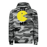Slate Camo Mr Pacman Premium Hoodie - linhVisuals