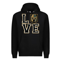 Black the love golden knight Premium Hoodie - linhVisuals