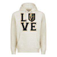 Oatmeal Heather the love golden knight Premium Hoodie - linhVisuals