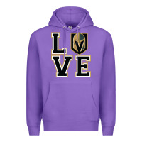Purple the love golden knight Premium Hoodie - linhVisuals