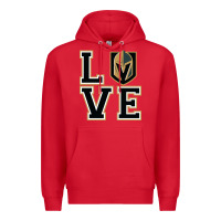 Red the love golden knight Premium Hoodie - linhVisuals