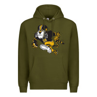 Army Green the missouri tigers Premium Hoodie - linhVisuals