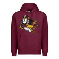 Burgundy the missouri tigers Premium Hoodie - linhVisuals