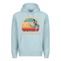 Blue Mist best weimaraner mom ever mom gift mother's day Premium Hoodie - linhVisuals