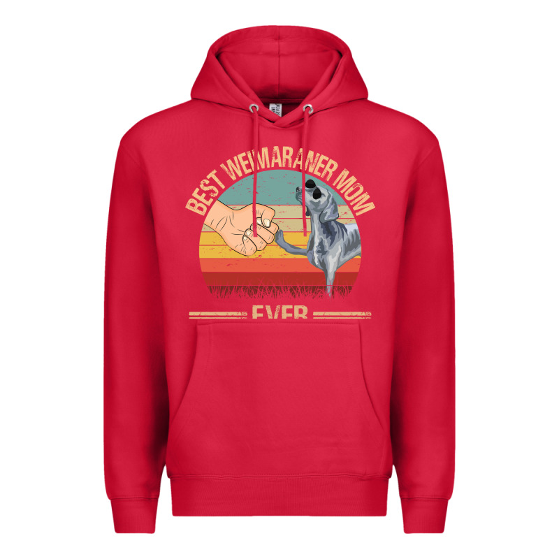 Best Weimaraner Mom Ever Mom Gift Mother's Day Premium Hoodie by linhVisuals | Teevron