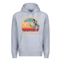 Heather Grey best weimaraner mom ever mom gift mother's day Premium Hoodie - linhVisuals
