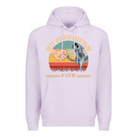 Lilac best weimaraner mom ever mom gift mother's day Premium Hoodie - linhVisuals