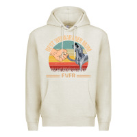 Oatmeal Heather best weimaraner mom ever mom gift mother's day Premium Hoodie - linhVisuals