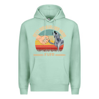 Seafoam best weimaraner mom ever mom gift mother's day Premium Hoodie - linhVisuals