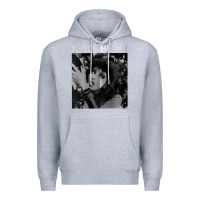 Heather Grey kate bush vintage Premium Hoodie - linhVisuals