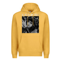 Mustard kate bush vintage Premium Hoodie - linhVisuals