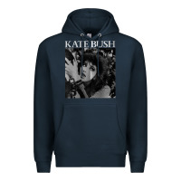 Navy kate bush vintage Premium Hoodie - linhVisuals