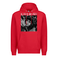 Red kate bush vintage Premium Hoodie - linhVisuals