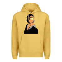 Antique Gold rihanna artwork Premium Hoodie - linhVisuals