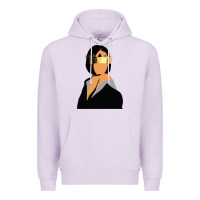 Lilac rihanna artwork Premium Hoodie - linhVisuals