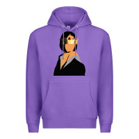 Purple rihanna artwork Premium Hoodie - linhVisuals