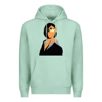 Seafoam rihanna artwork Premium Hoodie - linhVisuals