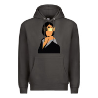 Smoke rihanna artwork Premium Hoodie - linhVisuals