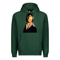 Sports Green rihanna artwork Premium Hoodie - linhVisuals