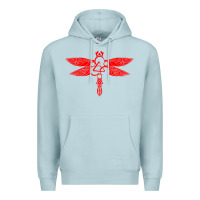 Blue Mist coheed and cambria dragonfly Premium Hoodie - linhVisuals