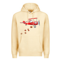 Pina Colada christmas santa claus pilot flying airplane gift tee Premium Hoodie - linhVisuals
