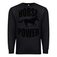 Black Horse Power Premium Sweatshirt - Bettercallsaul