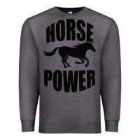 Charcoal Heather Horse Power Premium Sweatshirt - Bettercallsaul
