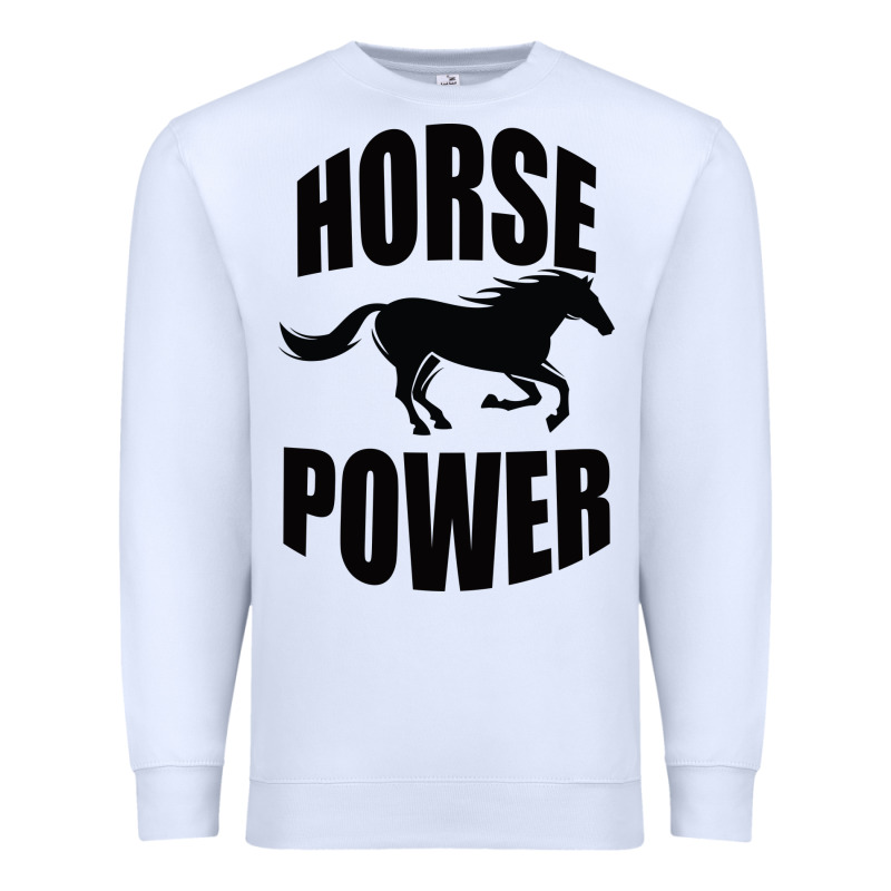 Horse Power Premium Sweatshirt by Bettercallsaul | Teevron