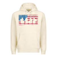 Tofu cowboy patriotic american flag 4th of july gift tee Premium Hoodie - linhVisuals