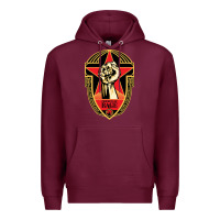 Burgundy prophets of rage poster Premium Hoodie - linhVisuals