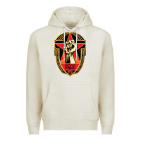 Oatmeal Heather prophets of rage poster Premium Hoodie - linhVisuals
