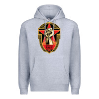 Heather Grey prophets of rage poster Premium Hoodie - linhVisuals