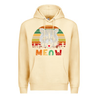 Pina Colada funny vintage raccoon meow raccoon lovers Premium Hoodie - linhVisuals