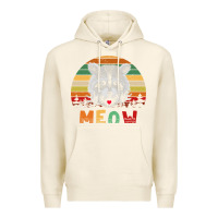Tofu funny vintage raccoon meow raccoon lovers Premium Hoodie - linhVisuals