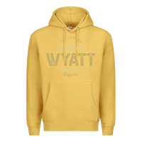 Antique Gold The Legend Wyatt Funny Personalized Name Premium Hoodie - linhVisuals