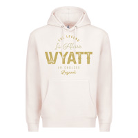 Pale Pink The Legend Wyatt Funny Personalized Name Premium Hoodie - linhVisuals