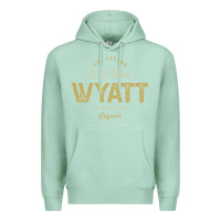 Seafoam The Legend Wyatt Funny Personalized Name Premium Hoodie - linhVisuals