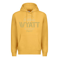 Mustard The Legend Wyatt Funny Personalized Name Premium Hoodie - linhVisuals