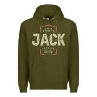 Army Green Genuine Jack Funny Personalized Name Premium Hoodie - linhVisuals