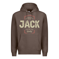 Coffee Genuine Jack Funny Personalized Name Premium Hoodie - linhVisuals