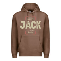Chestnut Genuine Jack Funny Personalized Name Premium Hoodie - linhVisuals